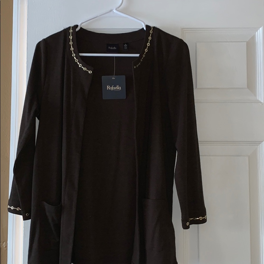 Charcoal cardigan